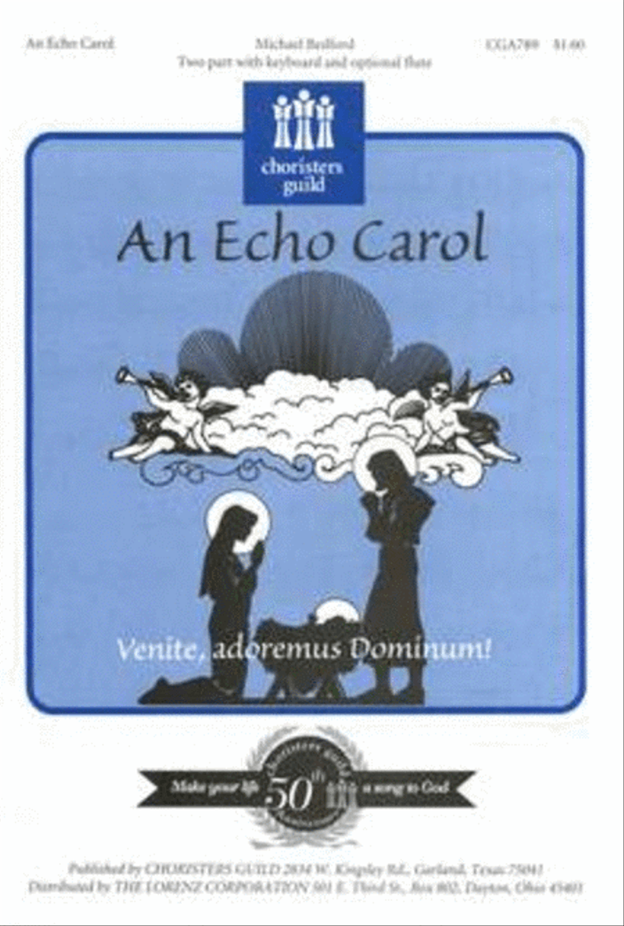 An Echo Carol 2-Part scores gallery preview page 1