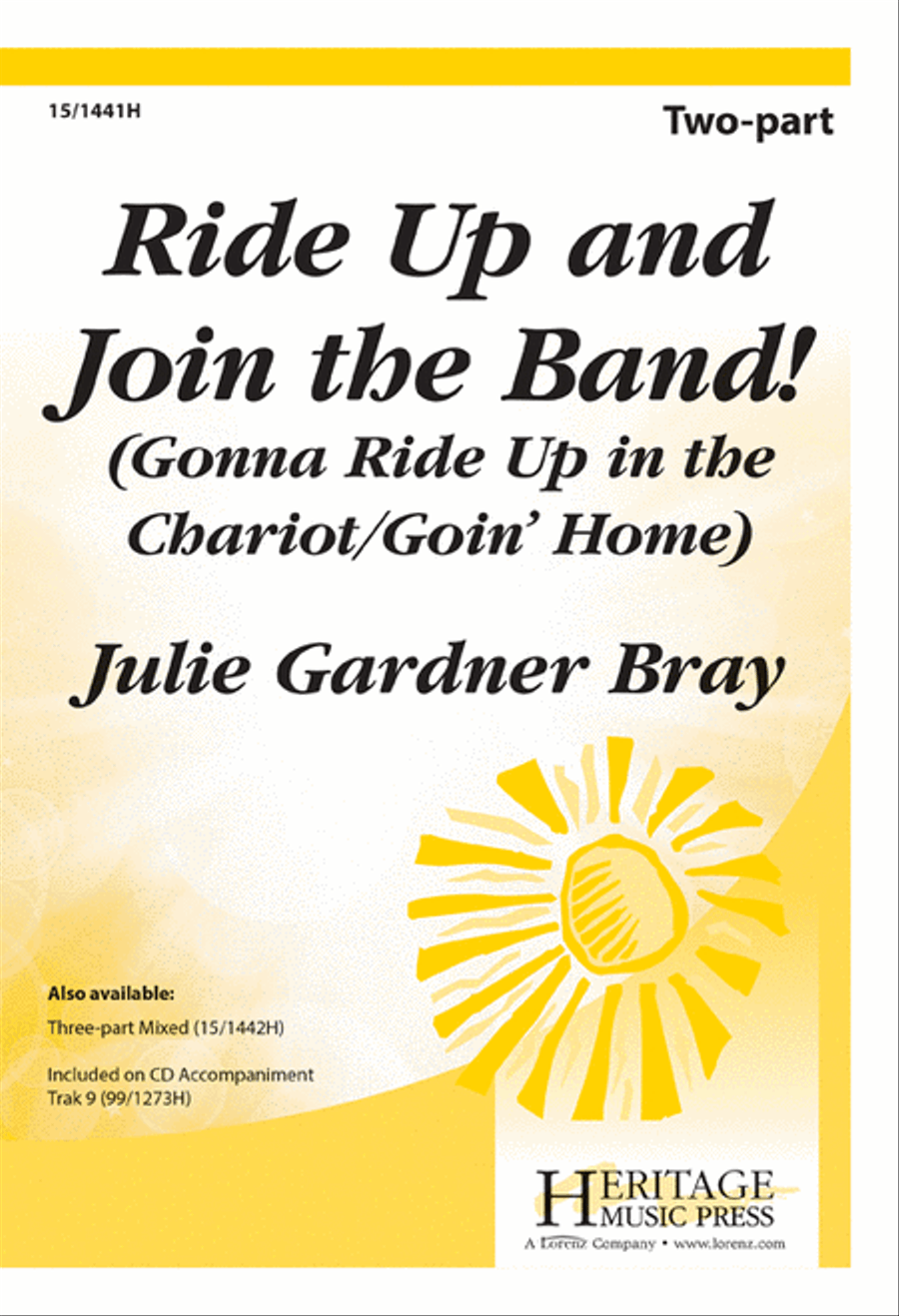 Ride Up and Join the Band 2-Part scores gallery preview page 1
