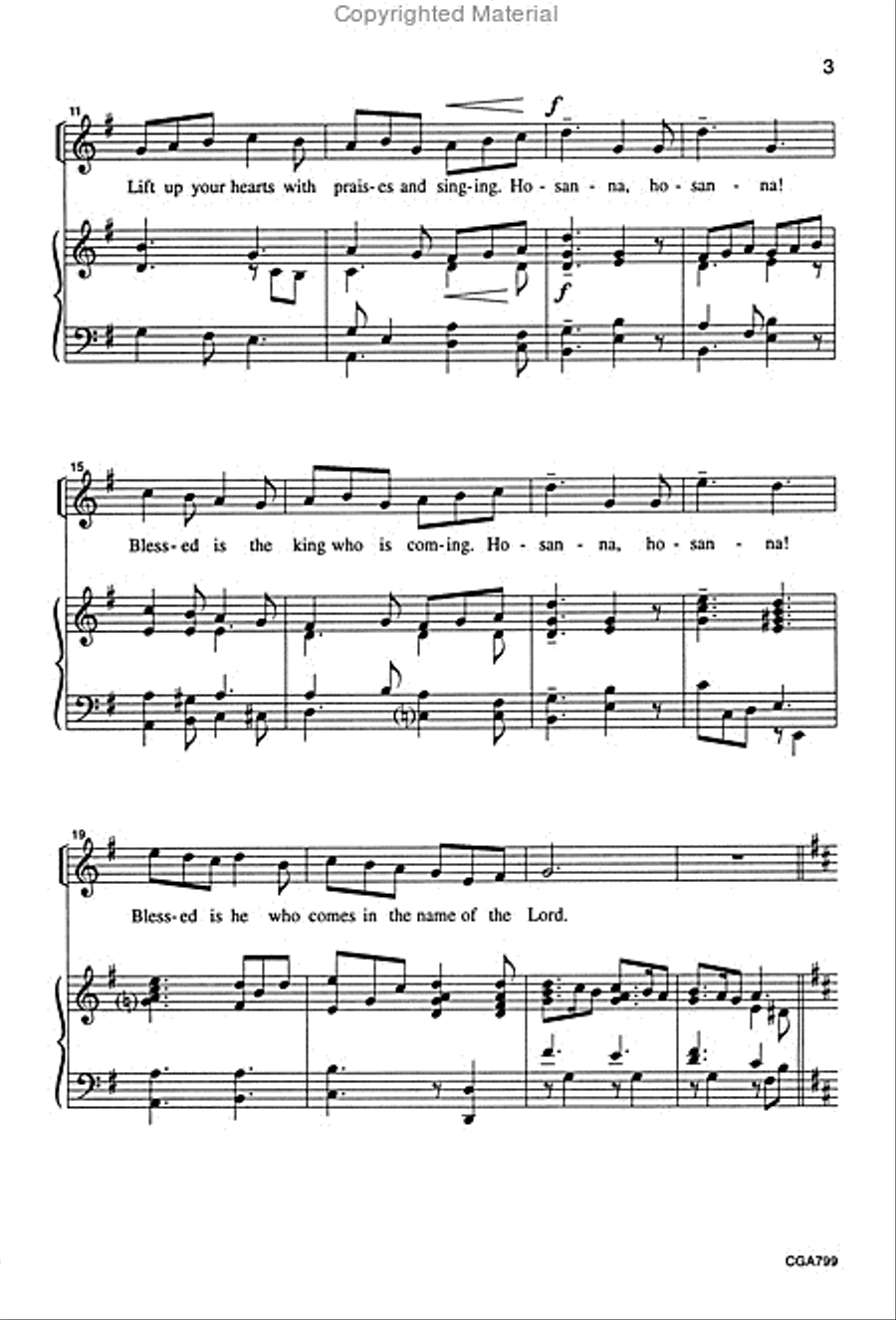 Sing and Rejoice with Heart and Voice Unison Choir scores gallery preview page 3