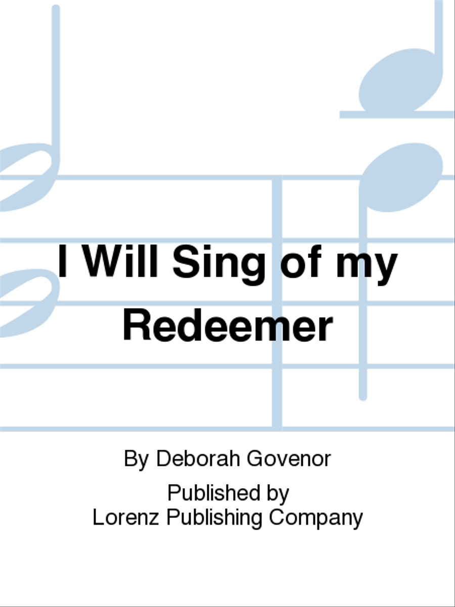 I Will Sing of my Redeemer 4-Part scores gallery preview page 1
