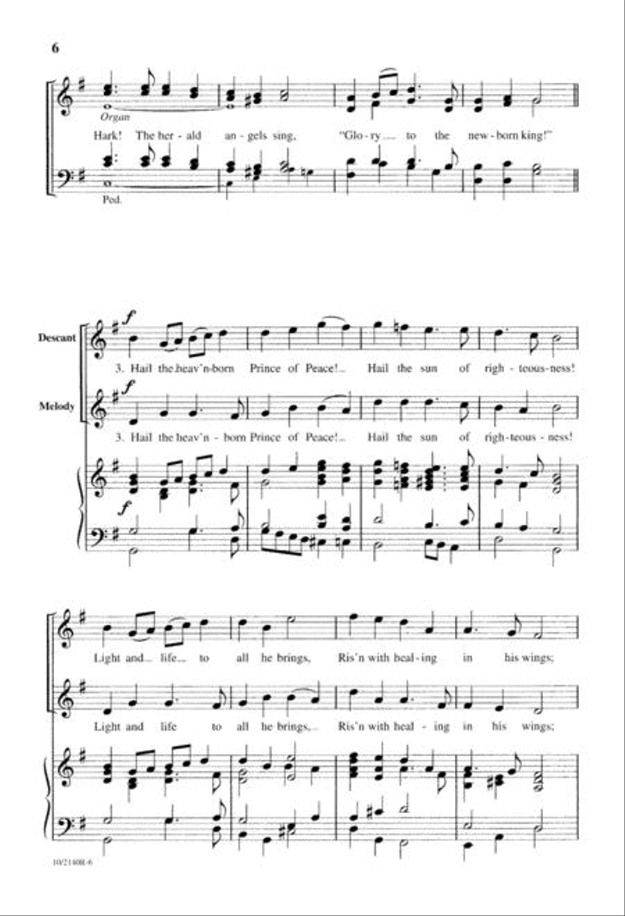 Two Festive Carols Two Festive Carols 4-Part scores gallery preview page 6