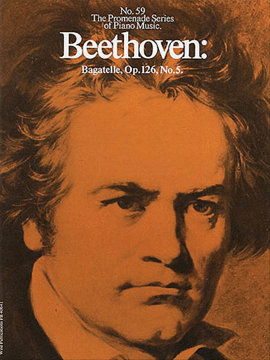Beethoven: Bagatelle Op.126, No.5 (No.59) Piano Solo scores gallery preview page 1