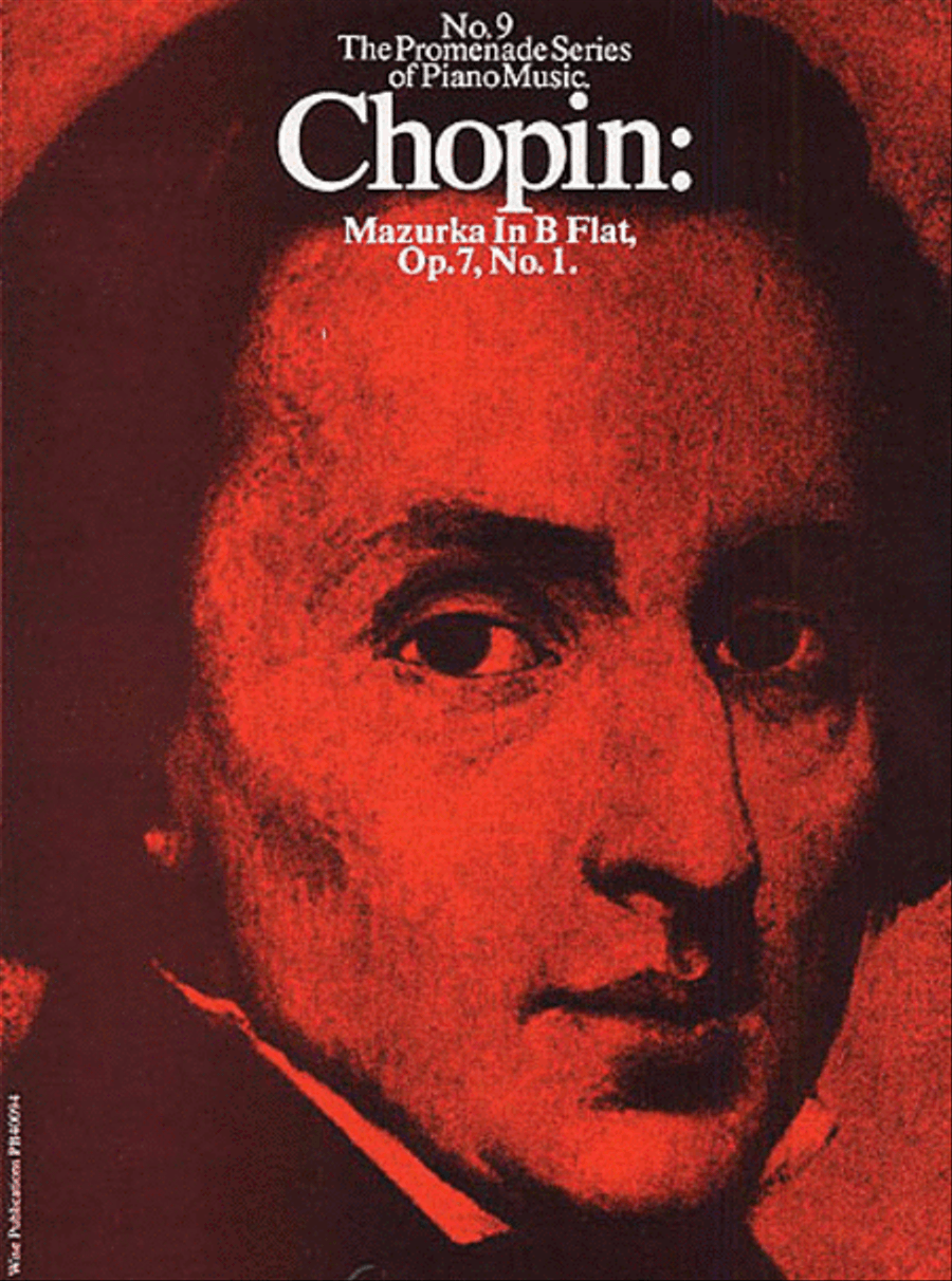 Chopin: Mazurka In B Flat Op.7, No.1 (No.9) Piano Solo scores gallery preview page 1