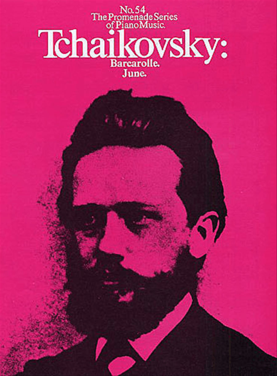 Tchaikovsky: June, Barcarolle (No.54) Piano Solo scores gallery preview page 1