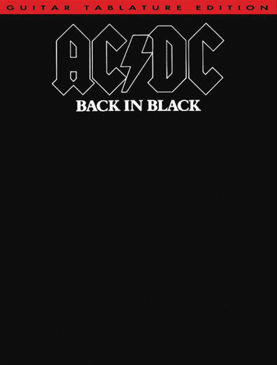 Back In Black Electric Guitar scores gallery preview page 1