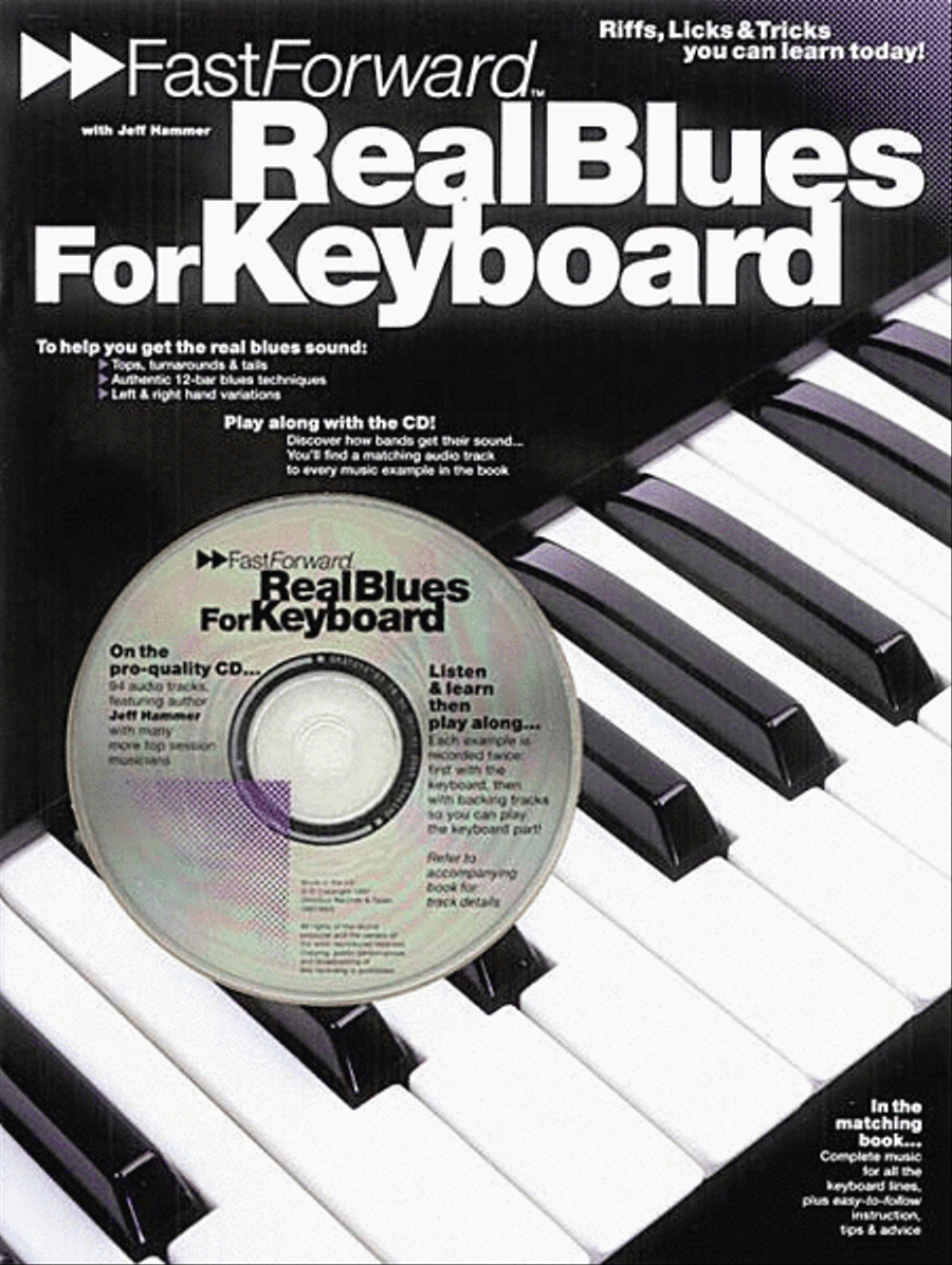 Fast Forward Real Blues For Piano Solo - Sheet Music