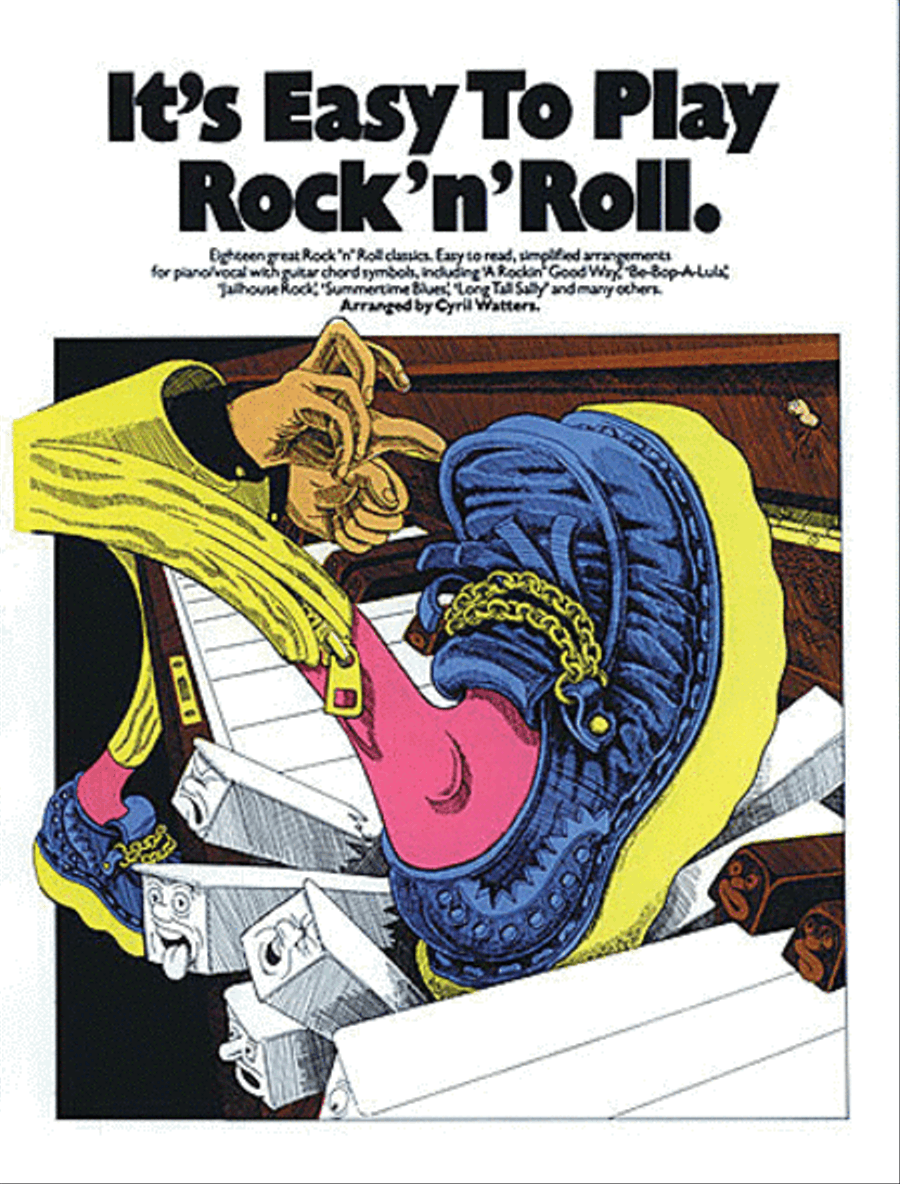 It's Easy To Play Rock 'n' Roll Piano Solo scores gallery preview page 1