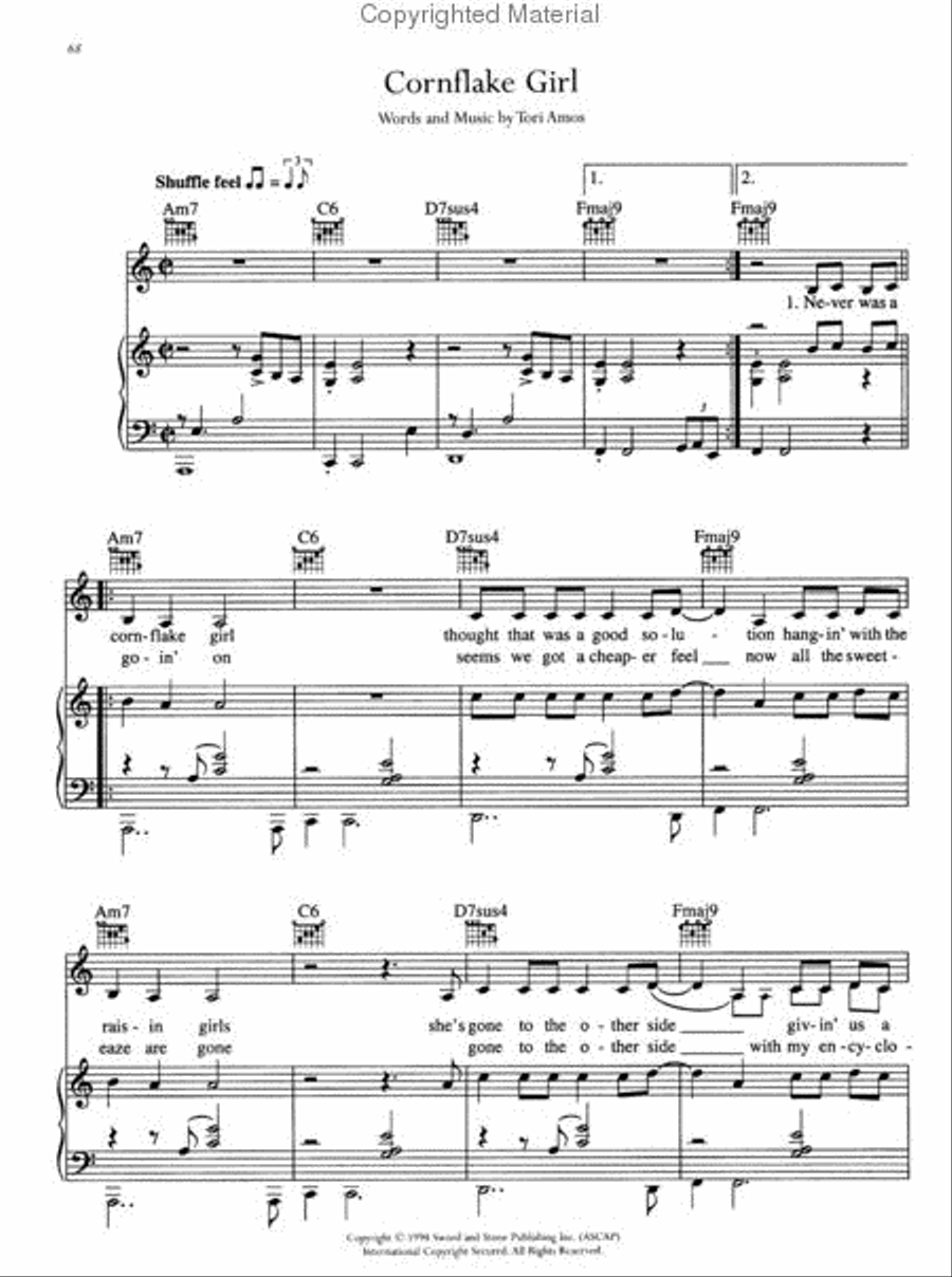 The Singles The Singles Piano, Vocal, Guitar scores gallery preview page 3