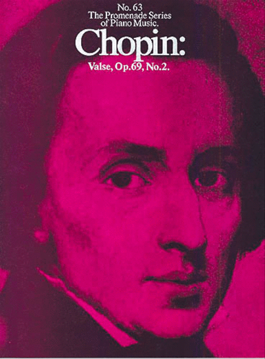 Chopin: Valse Op.69, No.2 (No.63) Piano Solo scores gallery preview page 1