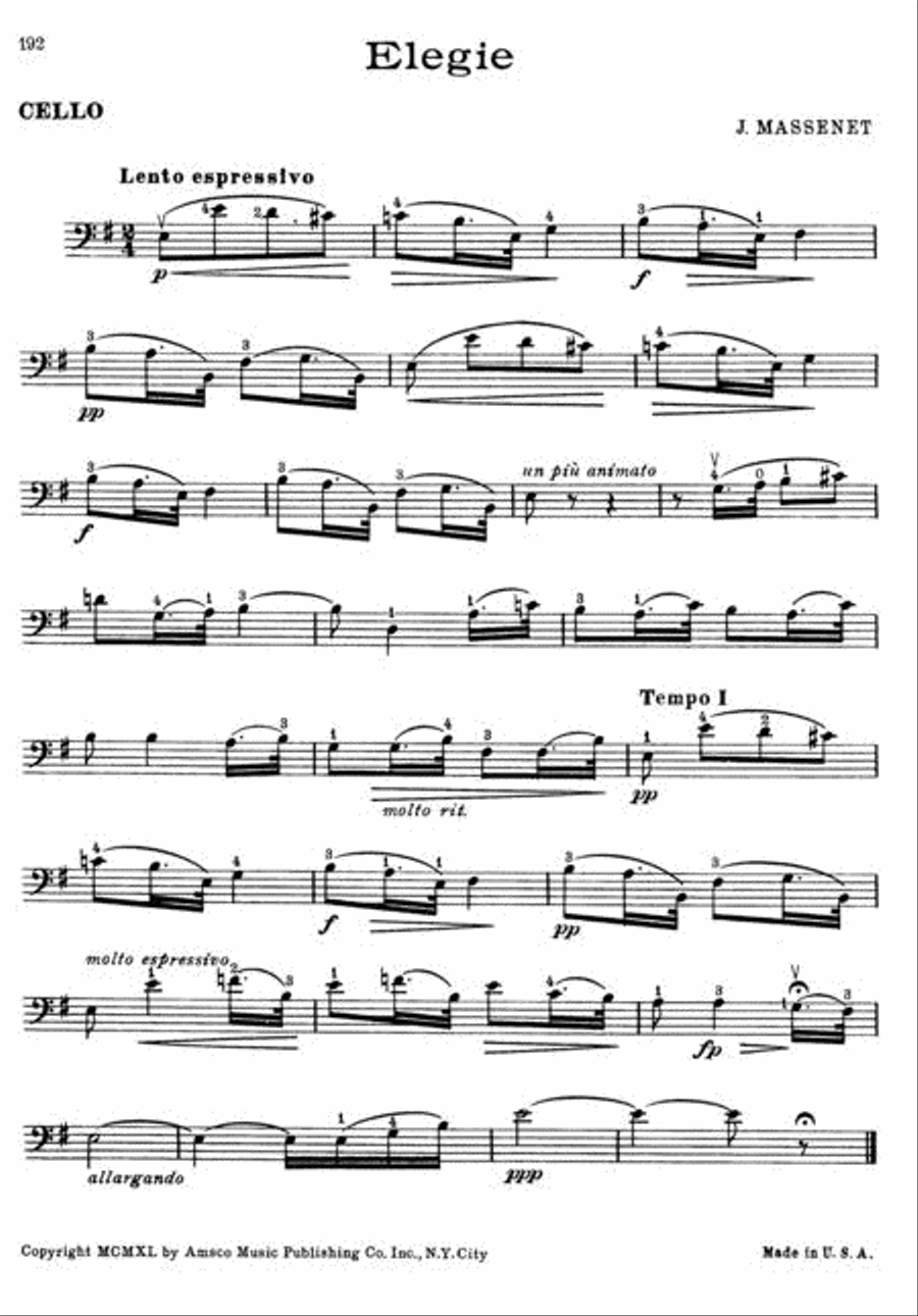 Cello Solos Cello Solos Cello Solo scores gallery preview page 2