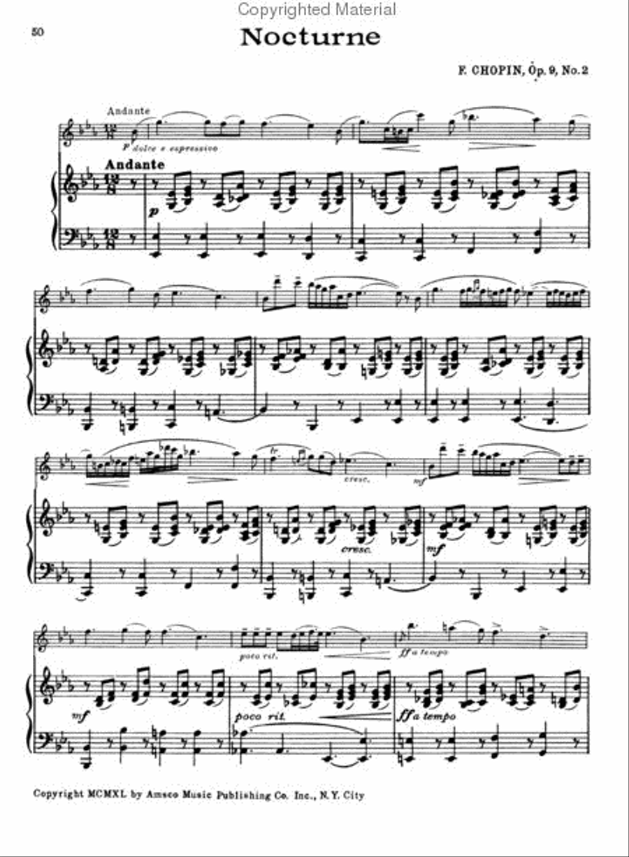 Flute Solos Flute Solos Flute Solo scores gallery preview page 4