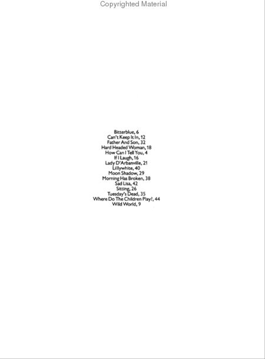 It's Easy To Play Cat Stevens - Easy Piano Easy Piano scores gallery preview page 2