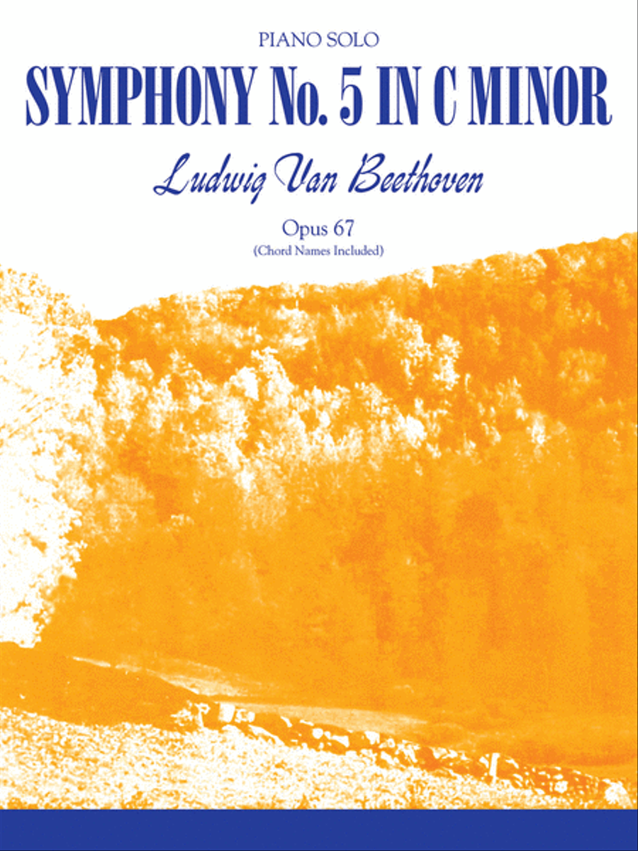 Beethoven - Symphony No. 5 C Minor Piano Solo scores gallery preview page 1