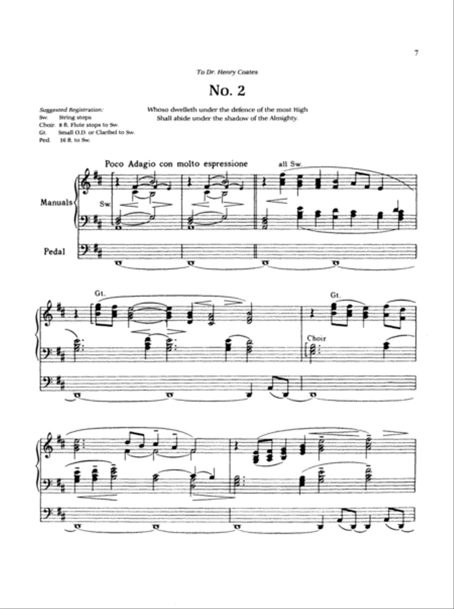 Three Liturgical Improvisations Organ Solo scores gallery preview page 4