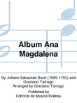 Album Ana Magdalena