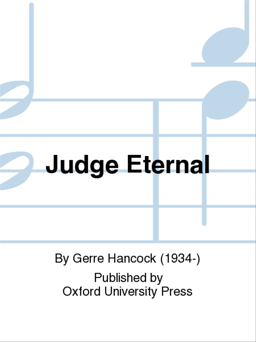 Judge Eternal Judge Eternal 4-Part scores gallery preview page 1
