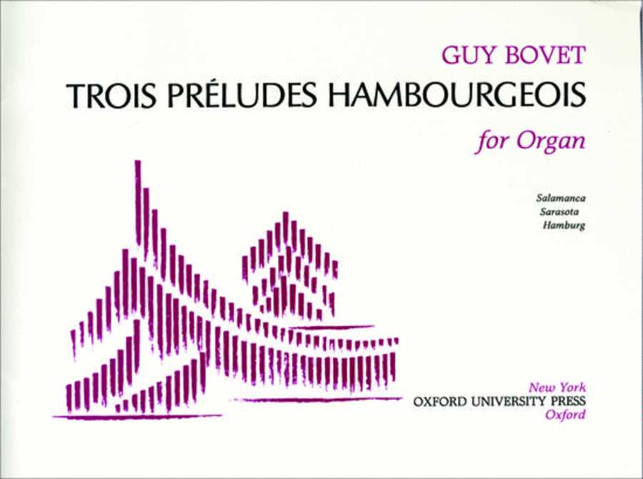 Trois Preludes Hambourgeois Organ scores gallery preview page 1