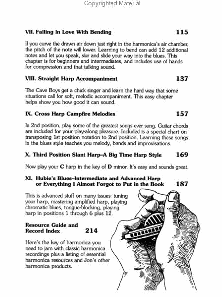 Rock 'N' Blues Harmonica Harmonica scores gallery preview page 3