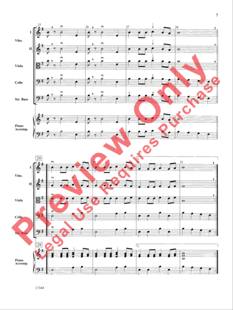 A Chanukah Festival A Chanukah Festival String Orchestra scores gallery preview page 6