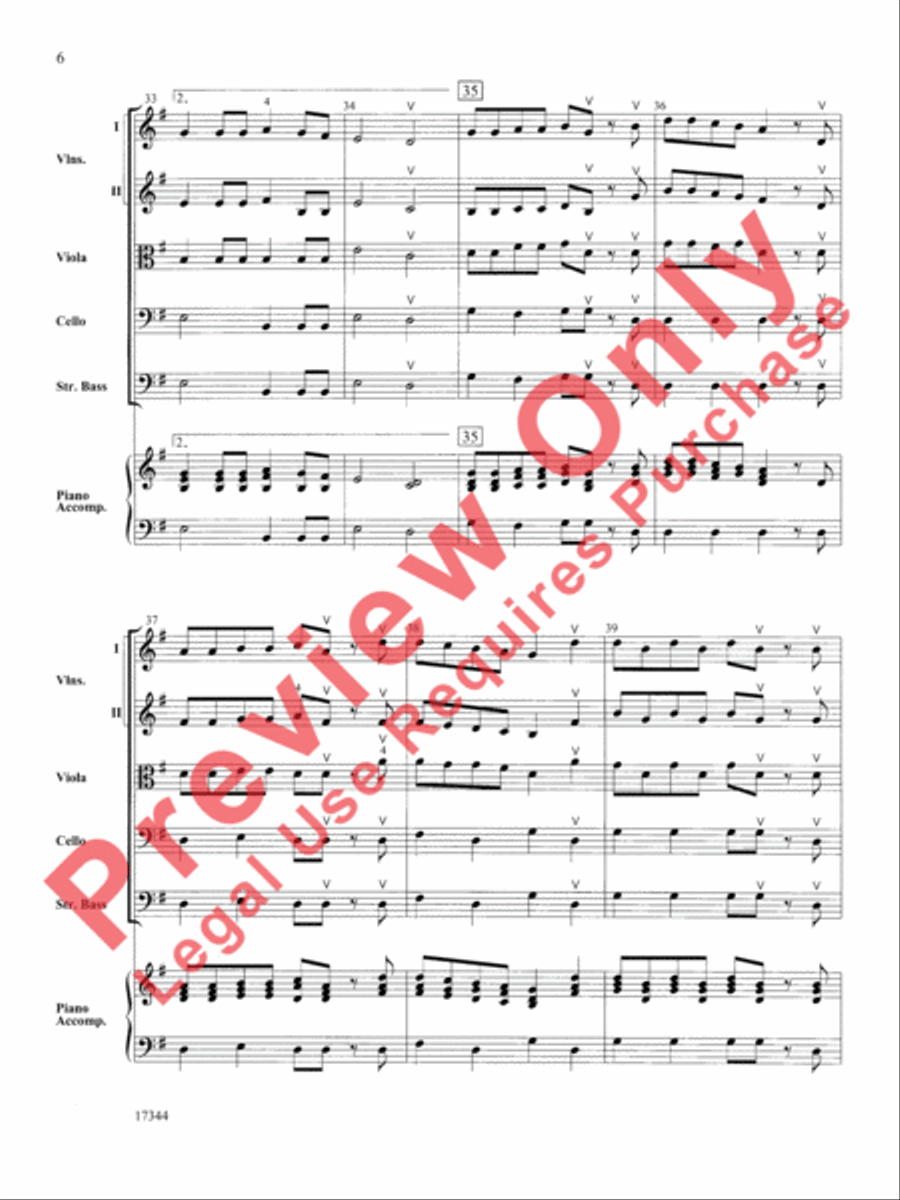 A Chanukah Festival A Chanukah Festival String Orchestra scores gallery preview page 7