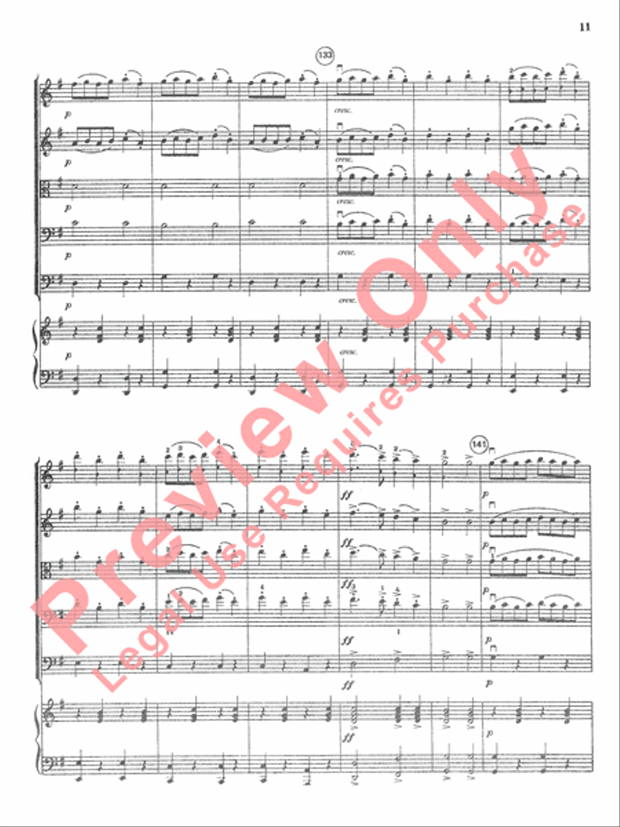 Three Slavonic Dances Three Slavonic Dances String Orchestra scores gallery preview page 12