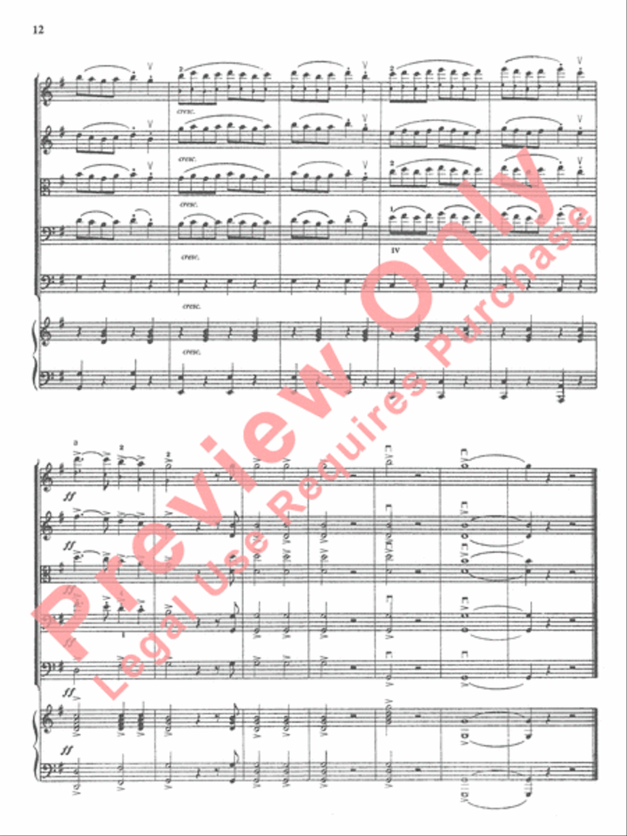 Three Slavonic Dances Three Slavonic Dances String Orchestra scores gallery preview page 13