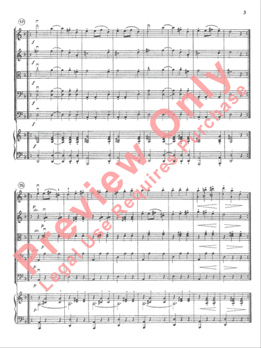 Three Slavonic Dances Three Slavonic Dances String Orchestra scores gallery preview page 4