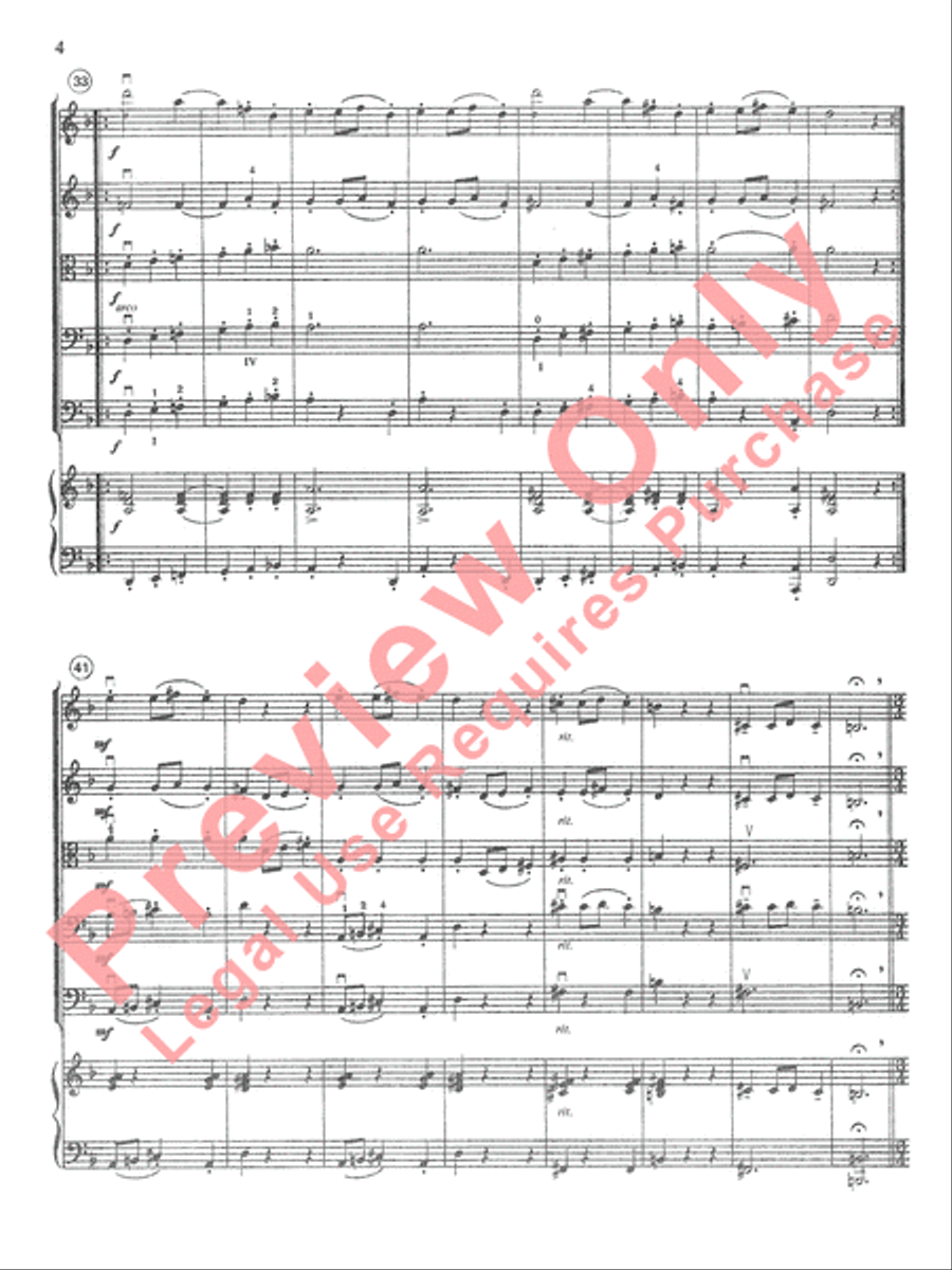 Three Slavonic Dances Three Slavonic Dances String Orchestra scores gallery preview page 5