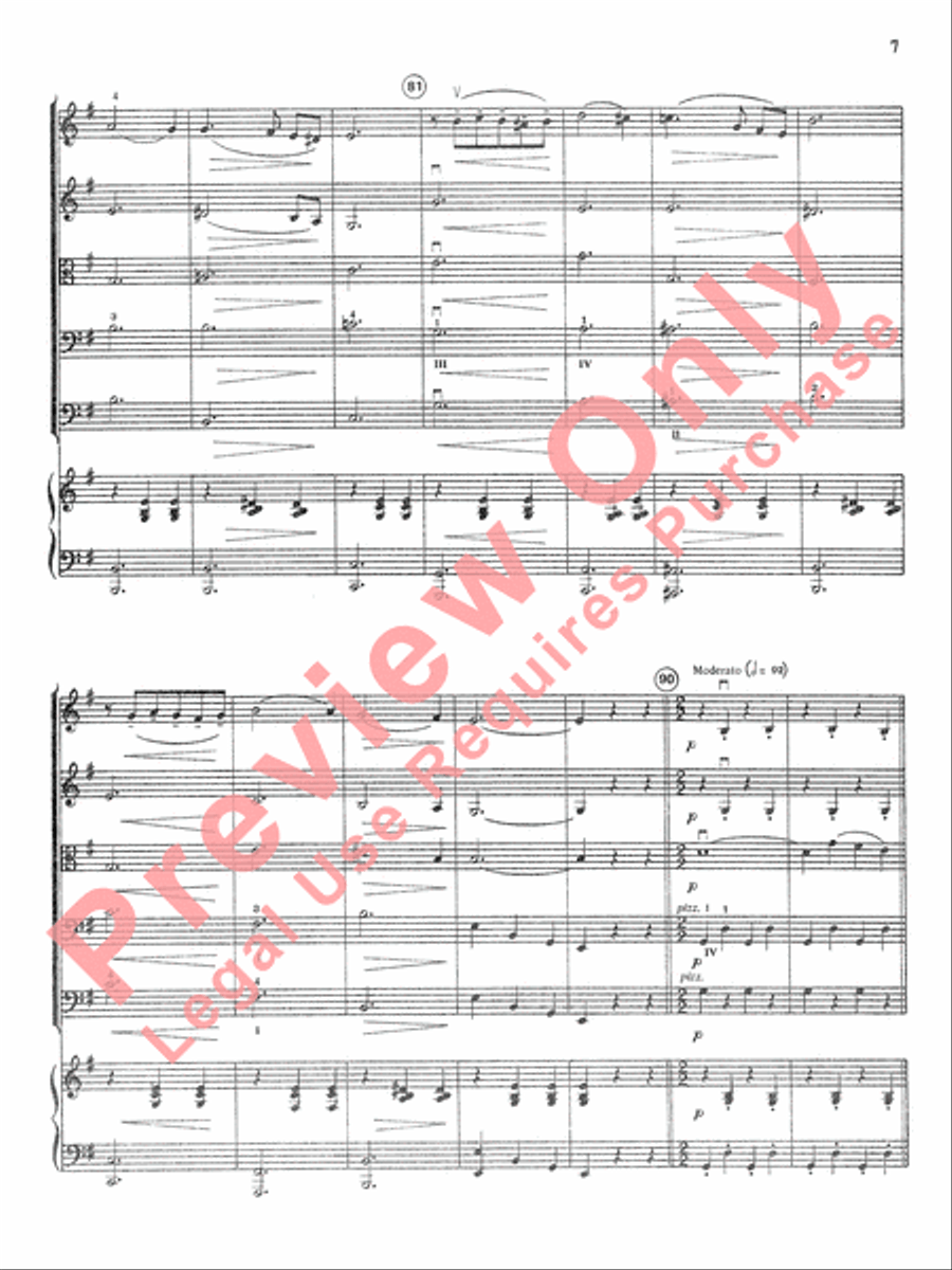 Three Slavonic Dances Three Slavonic Dances String Orchestra scores gallery preview page 8