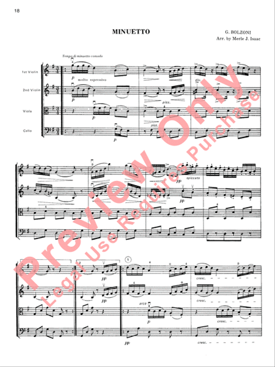 Highland/Etling String Quartet Series: Book 2 Cello scores gallery preview page 19