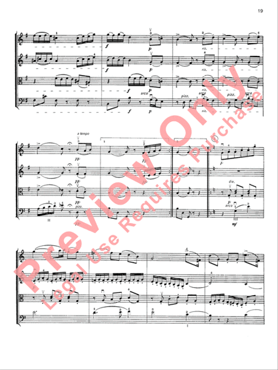 Highland/Etling String Quartet Series: Book 2 Cello scores gallery preview page 20