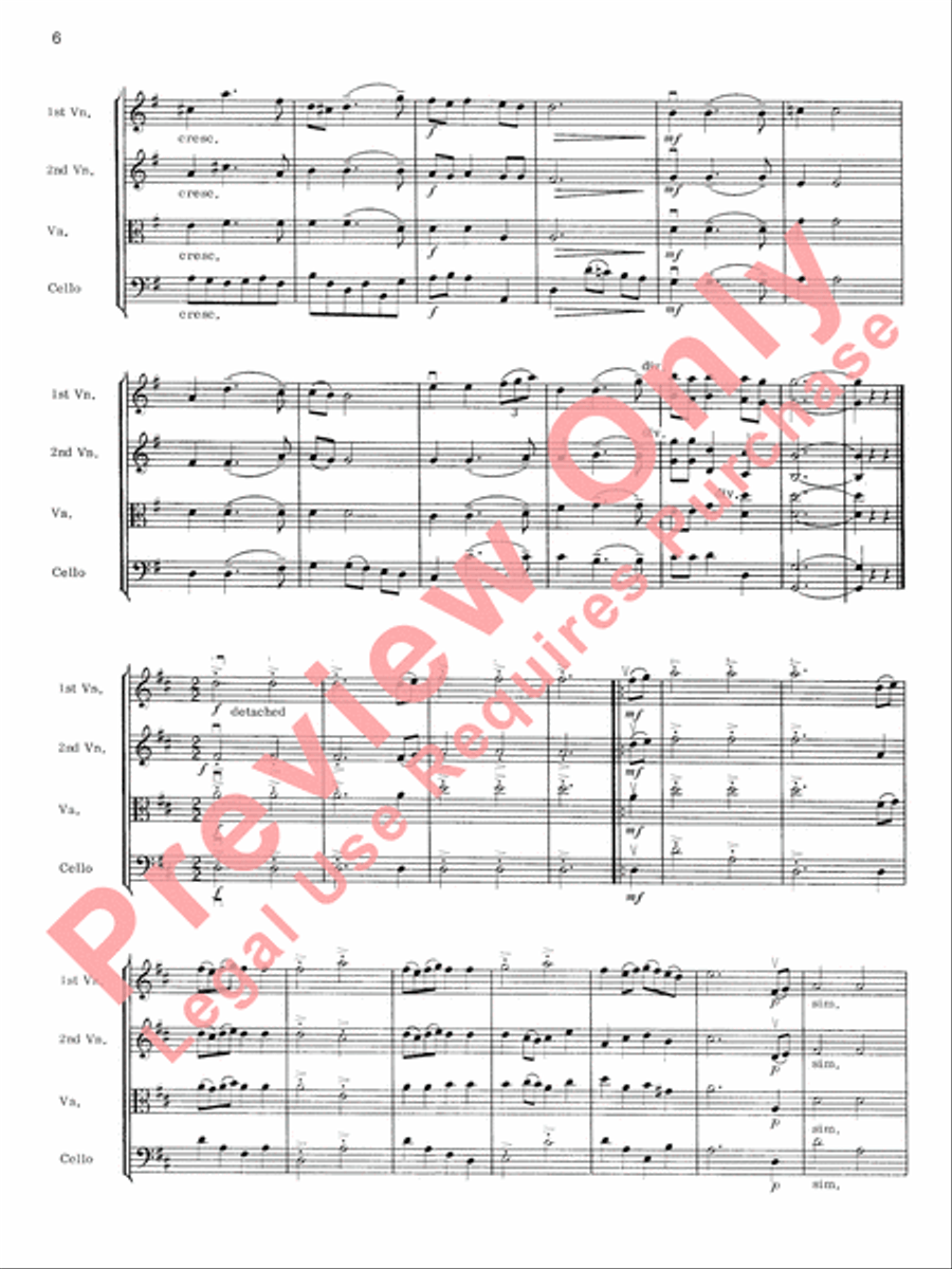 Highland/Etling String Quartet Series: Book 2 Cello scores gallery preview page 7
