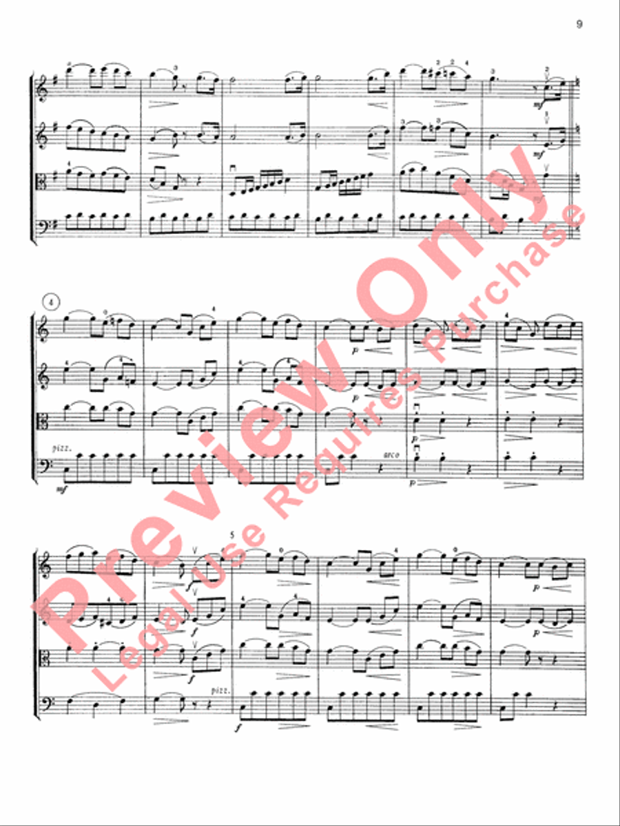 Highland/Etling String Quartet Series: Book 2 Cello scores gallery preview page 10