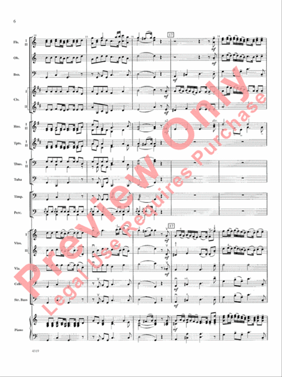 March March Full Orchestra scores gallery preview page 7