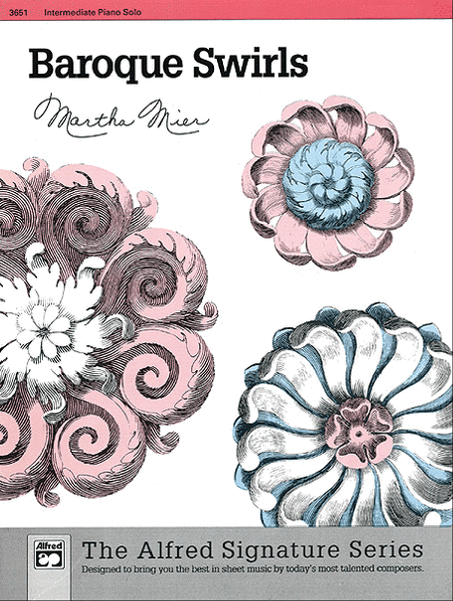 Baroque Swirls Piano Solo scores gallery preview page 1