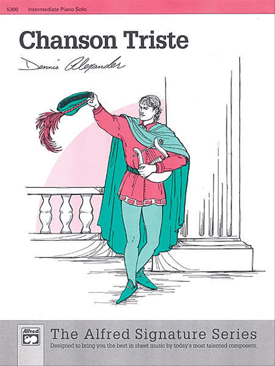 Chanson Triste Piano Solo scores gallery preview page 1