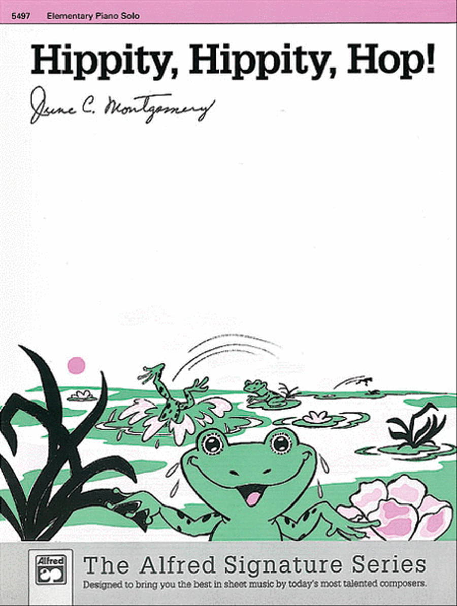 Hippity, Hippity Hop! Easy Piano scores gallery preview page 1