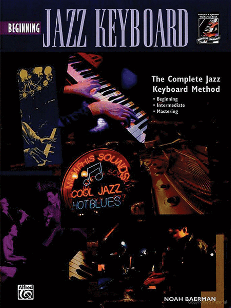Beginning Jazz Keyboard - Book/CD Easy Piano scores gallery preview page 1