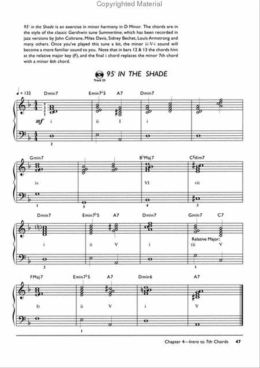 Beginning Jazz Keyboard - Book/CD Easy Piano scores gallery preview page 4