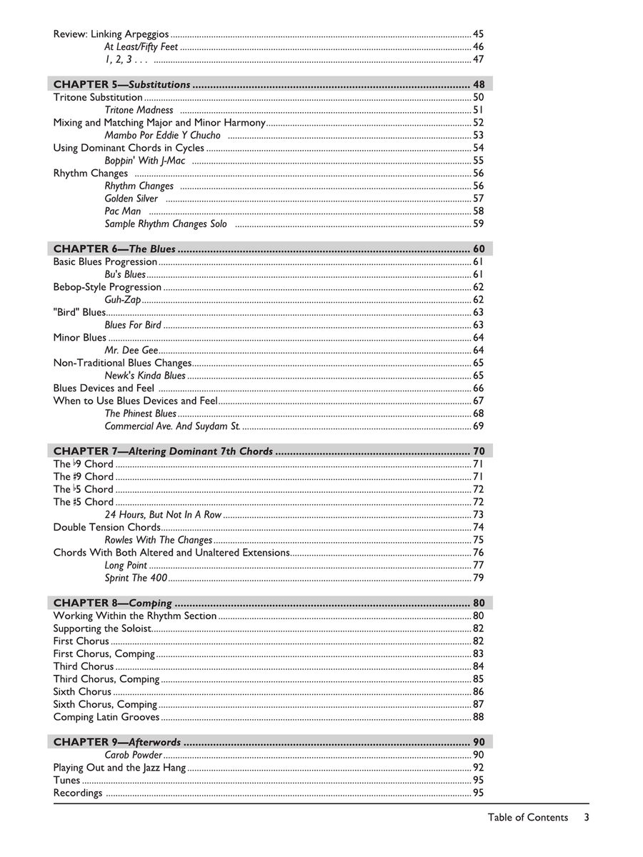 Complete Jazz Keyboard Method Piano Method scores gallery preview page 3