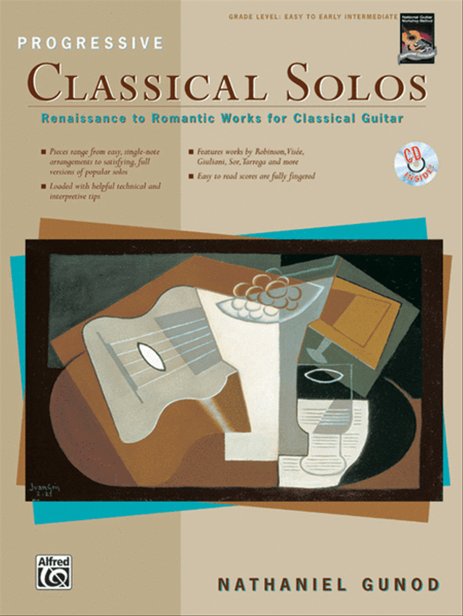Progressive Classical Solos Acoustic Guitar scores gallery preview page 1