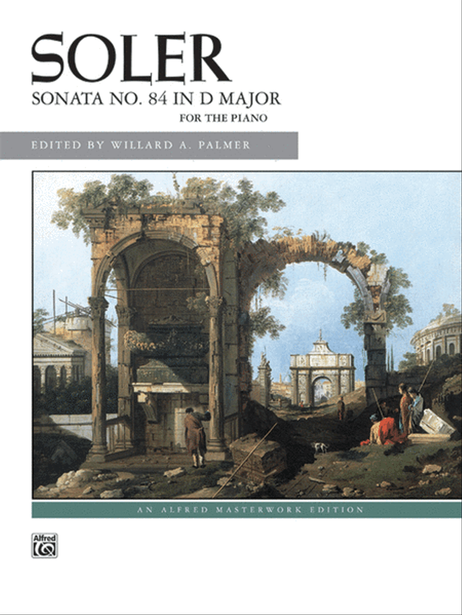 Sonata No. 84 in D Major Piano Solo scores gallery preview page 1