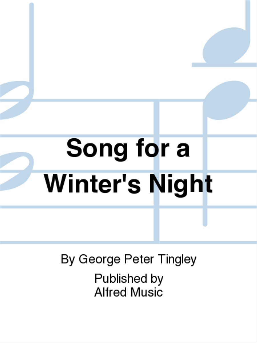 Song for a Winter's Night Piano Solo scores gallery preview page 1