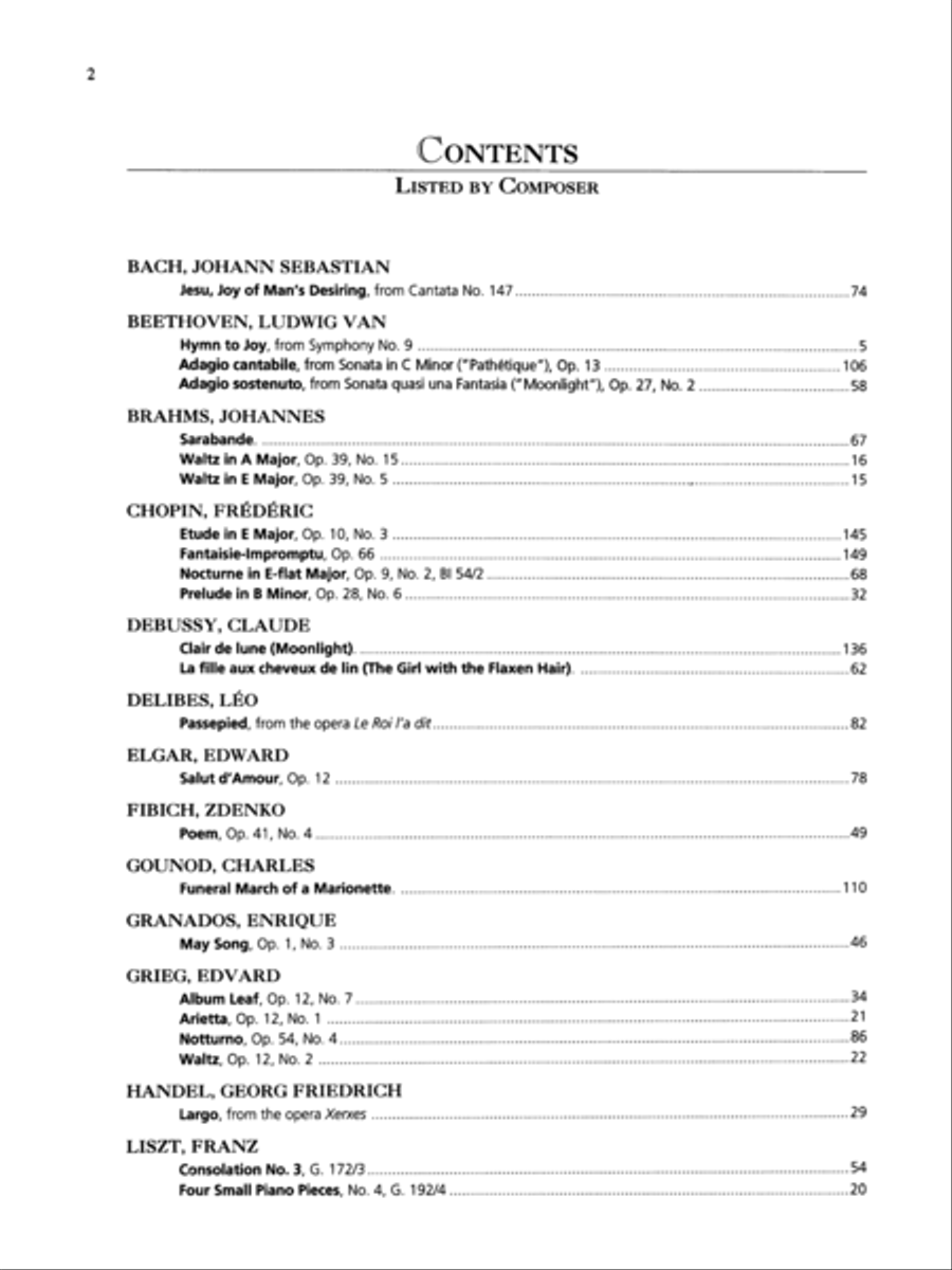 World's Greatest Piano Melodies Piano Solo scores gallery preview page 2