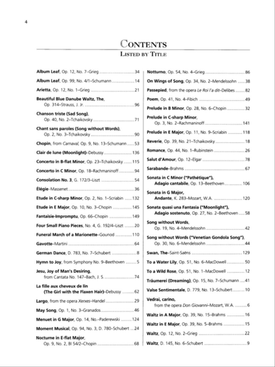 World's Greatest Piano Melodies Piano Solo scores gallery preview page 4
