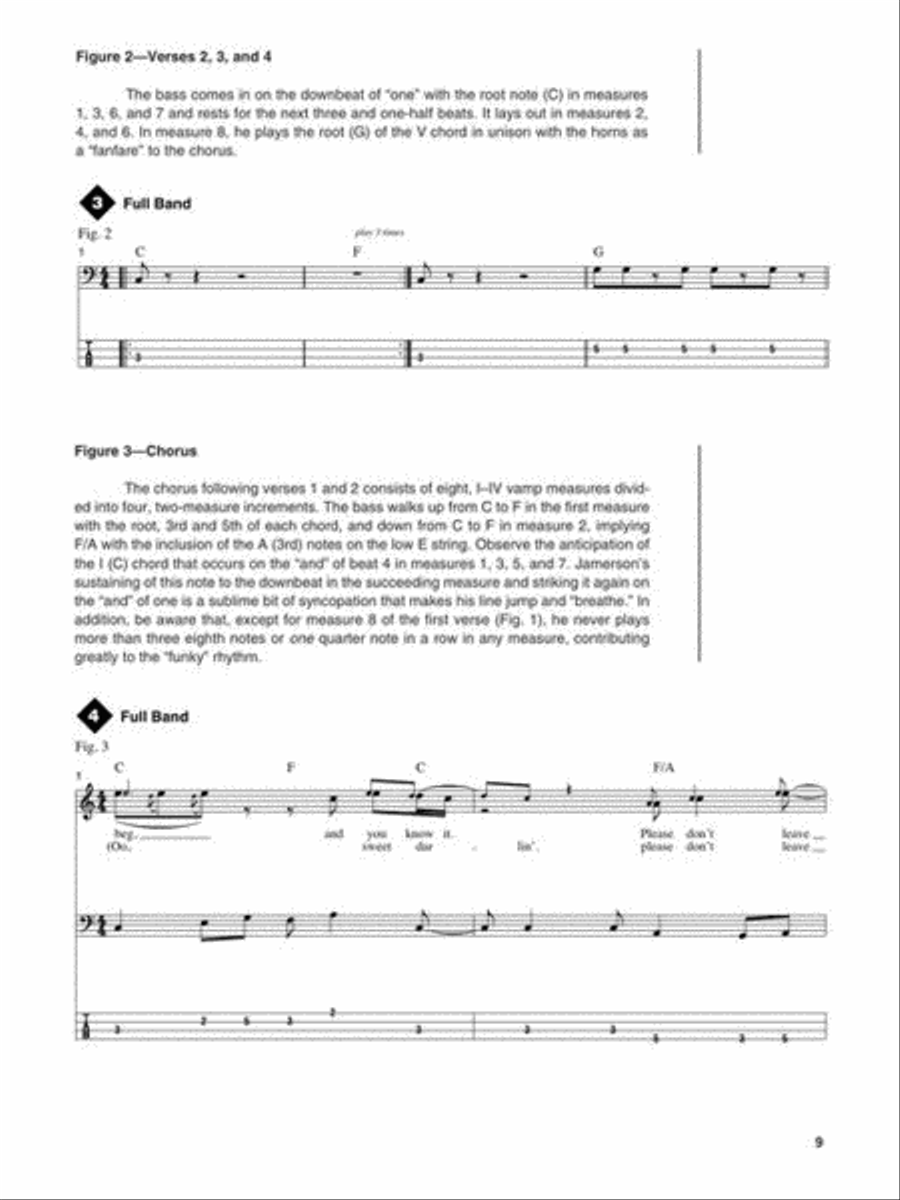 Motown Bass Motown Bass Bass Guitar Tablature scores gallery preview page 8
