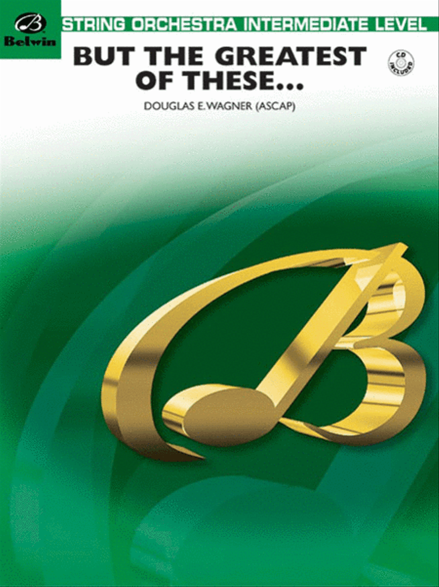 But the Greatest of These ... String Orchestra scores gallery preview page 1