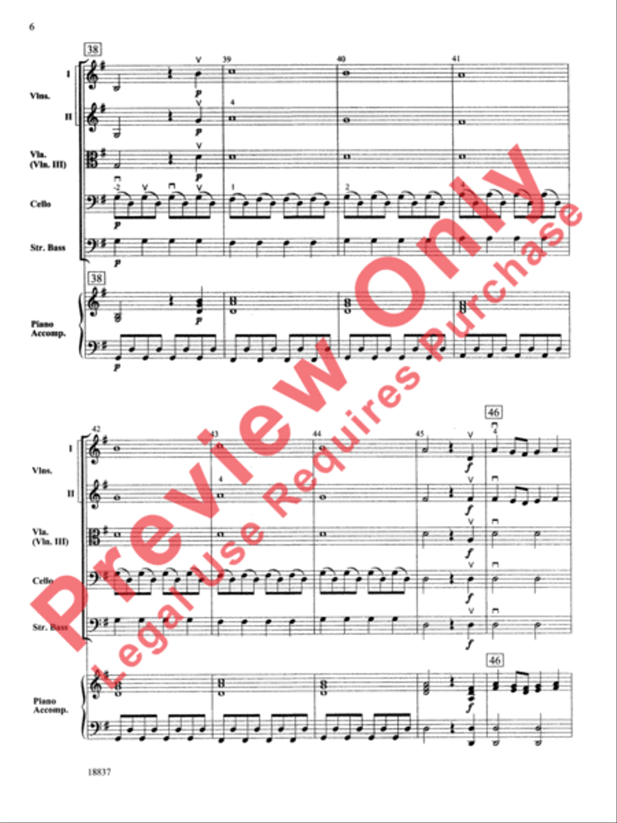 Spring Spring String Orchestra scores gallery preview page 7