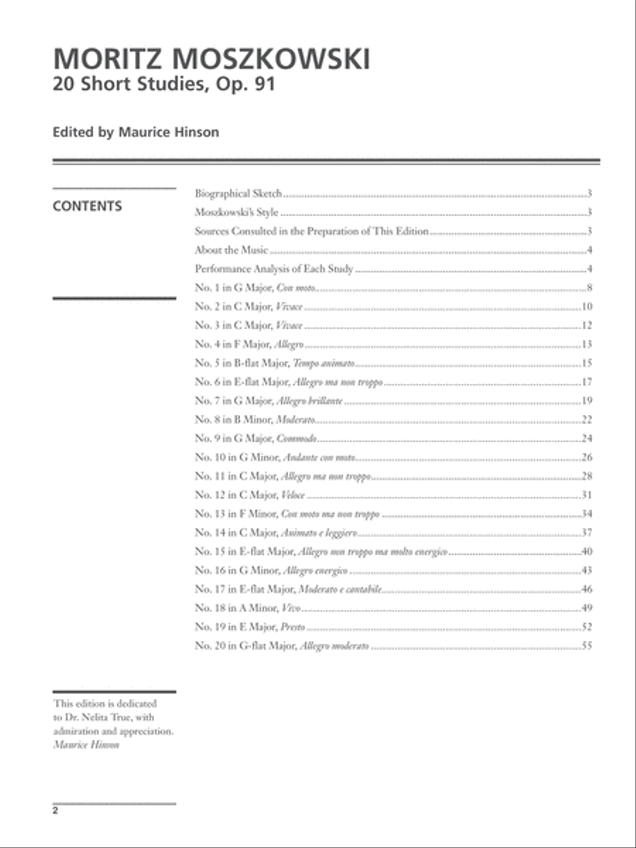 Moszkowski -- 20 Short Studies, Op. 91 Piano Method scores gallery preview page 5