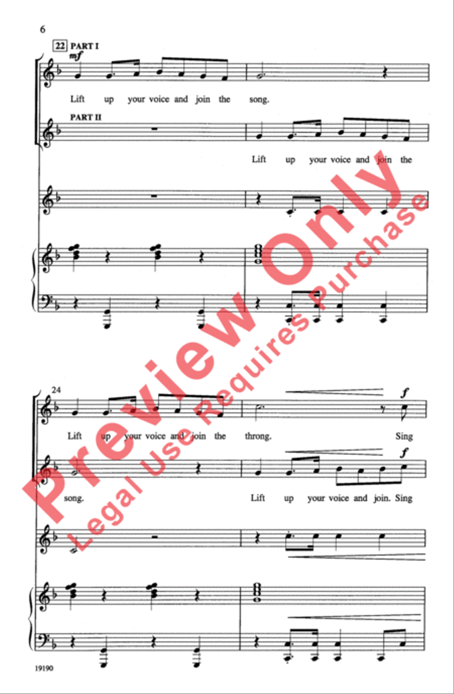 Festival Alleluia Festival Alleluia Choir scores gallery preview page 5